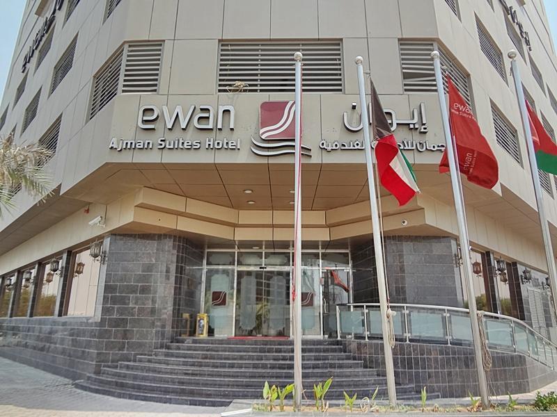 Ewan Ajman Suites Hotel Eksteriør billede